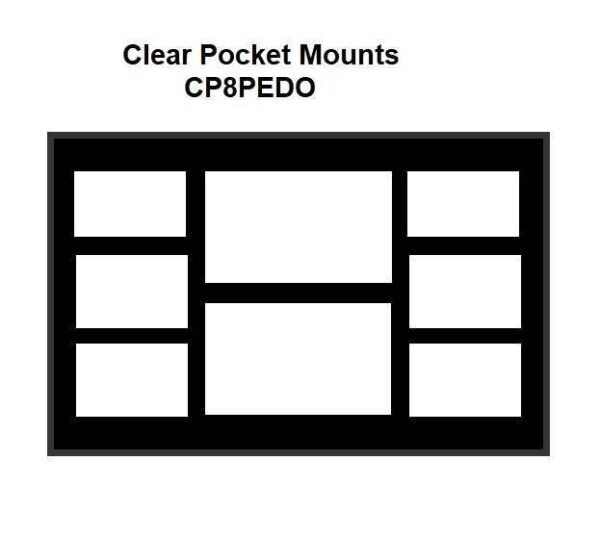 Vinyl Pocket Pedo Film Mounts - Buy 3 Get 1 Free