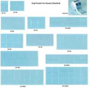 Vinyl-Pocket-Film-Mounts-PlasDent-01.jpg Vinyl Pocket Film Mounts - Buy 3 Get 1 Free
