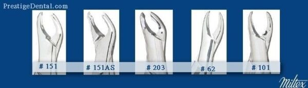 Miltex Lower Anteriors Forceps - Integra Miltex