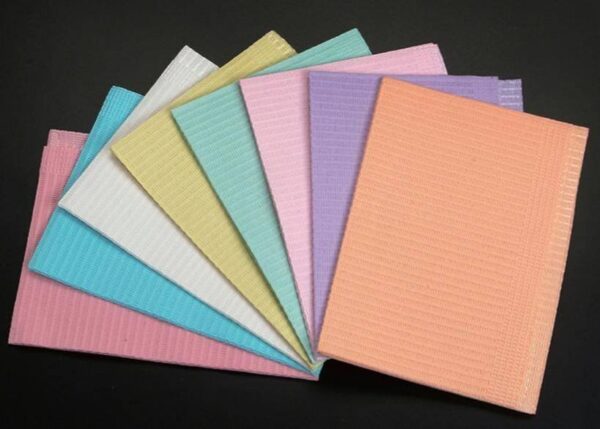 Patient Bibs - 2-Ply Polybacked