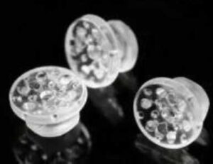 Ceramic Clear Bondable Button