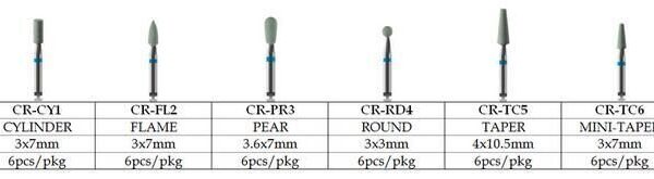 Ceramic Diamond Impregnated Green Stones- RA Shank