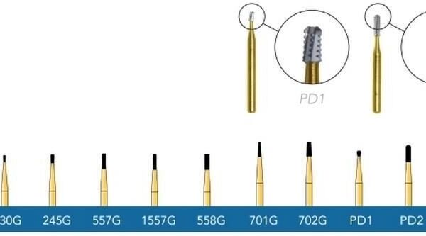 Crown Cutting Carbide Burs