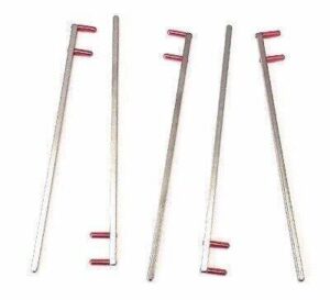 Xcp Stainless Steel Indicator Bitewing Arms - Red