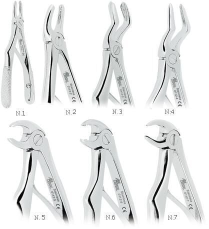 Extracting Forceps For Children With Non Slip Jaws - ASA Italy