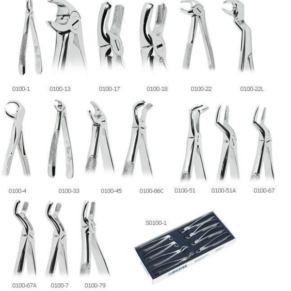Extracting Forceps With Non Slip Jaws - ASA Italy