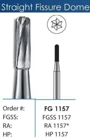 FG Round End Fissure Short Shank Carbide Burs