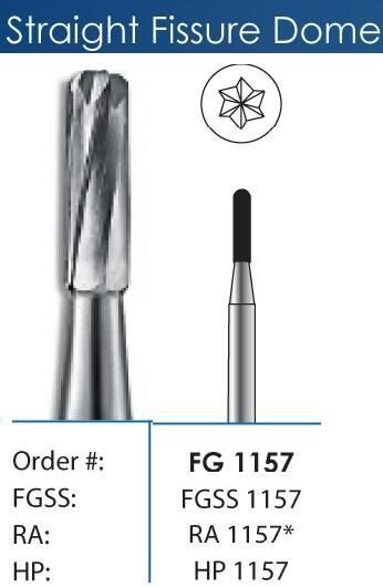 FG Round End Fissure Short Shank Carbide Burs