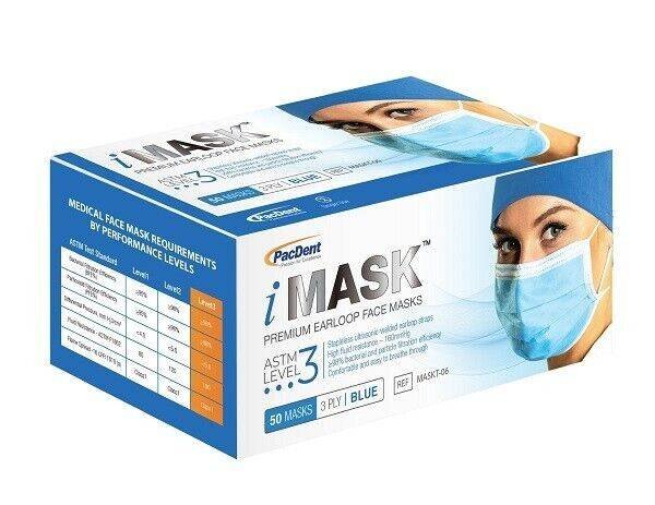 IMask-Premium-Ear-Loop-Face-Masks-ASTM-Level-3-Pac-Dent.jpg IMask Premium Ear-Loop Face Masks ASTM Level 3 - Pac-Dent