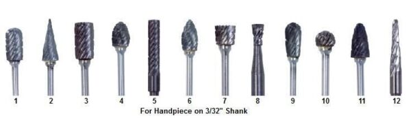 Laboratory Carbide Burs for Handpiece - DA