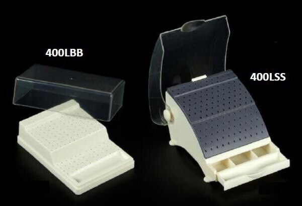 Large-Bur-Block-Station-with-Lid-Plasdent-01.jpg Large Bur Block - Bur Station w/LID - Plasdent
