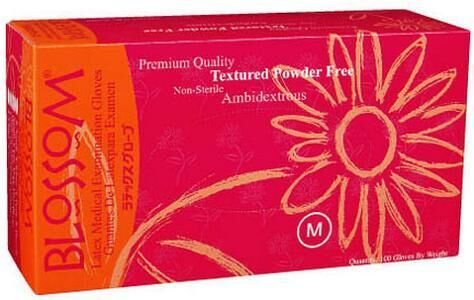 Latex Exam Gloves Powder Free - Blossom