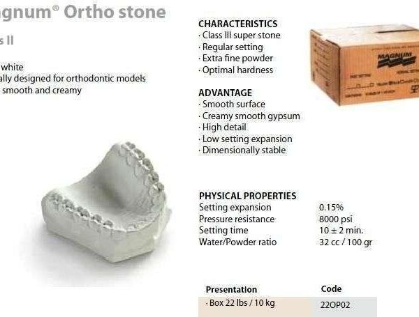 Magnum Orthodontic Stone - MDC