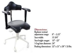 Mirage-doctors-stool-with-armrests-TPC-01.jpg Mirage doctor's stool with armrests - TPC