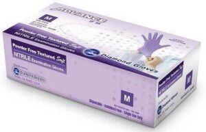 Nitrile Lavender Exam Powder Free Gloves