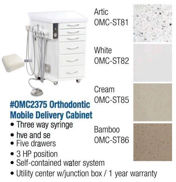 Orthodontic-Mobile-Delivery-Cabinet.jpg Orthodontic Mobile Delivery Cabinet - TPC