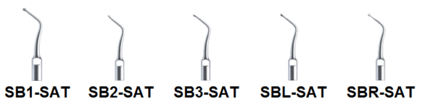 Piezo-Scaler-Tip-SAT-SB1-SB2-SB3-SBL-SBR.png Piezo Cavity Preparation Scaler Tips - SATELEC, DTE & NSK -- Buy 5 Get 1 Free --
