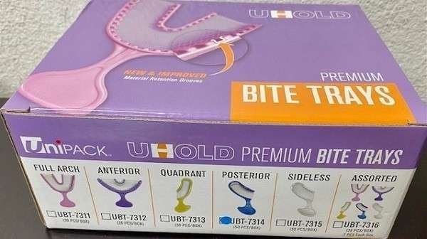 Premium Bite Registration Trays - Unipack
