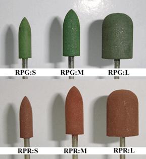 Rubber Clasp Polisher Points