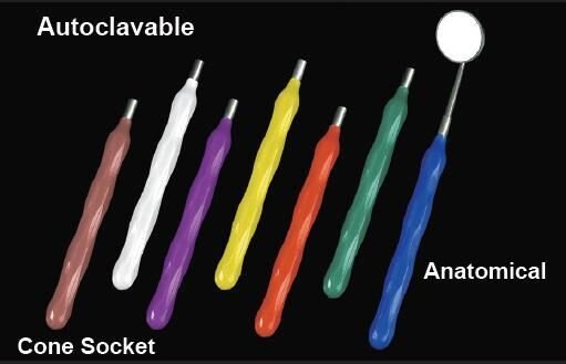 Silicone Mirror Handles