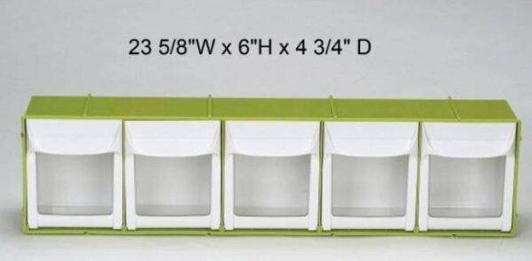 Tilt Bin 5-Bin Unit - PlasDent