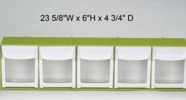 Tilt Bin 5-Bin Unit - PlasDent