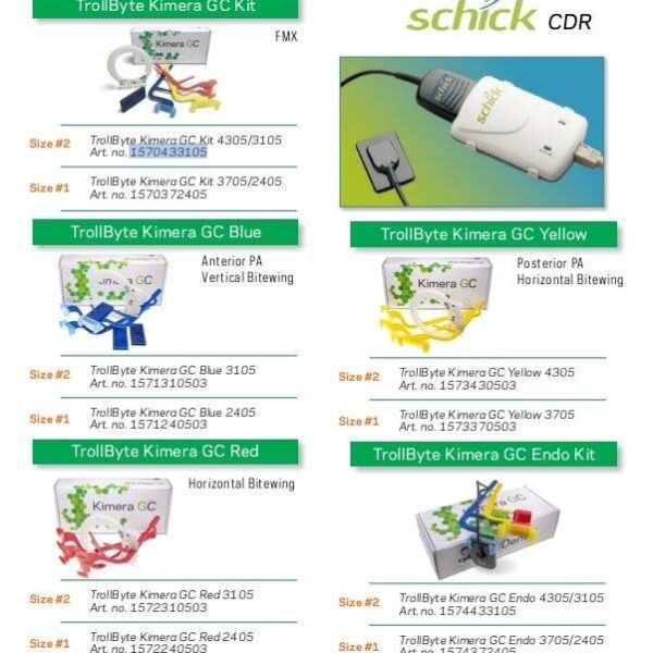 TrollByte Schick CDR Sensor Holders