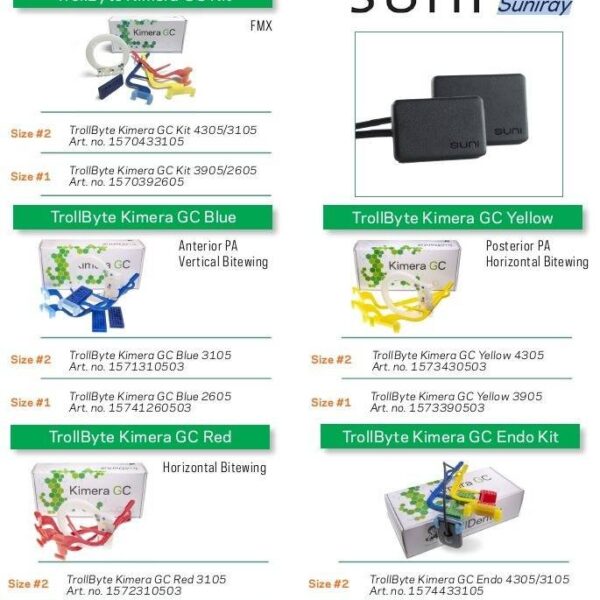 TrollByte Suniray Sensor Holders