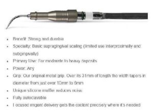 Universal Internal Water Scaler Insert - Parkell