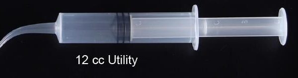 Utility Curved Syringe 12 cc