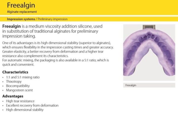 Freealgin Alginate Substitutes - Zhermack