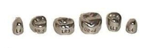 Stainless Steel Permanent Second Molar Crowns - DSC