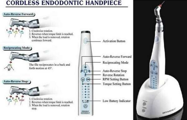 Endomax Cordless Endodontic Handpiece - Dentamerica