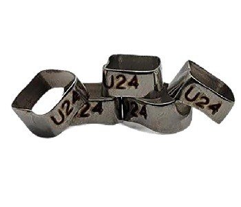 1st Molar Upper Right Plain Bands