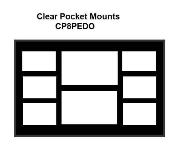 Vinyl Pocket Pedo Film Mounts - Buy 3 Get 1 Free