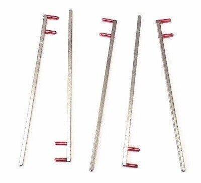 Xcp Stainless Steel Indicator Bitewing Arms - Red