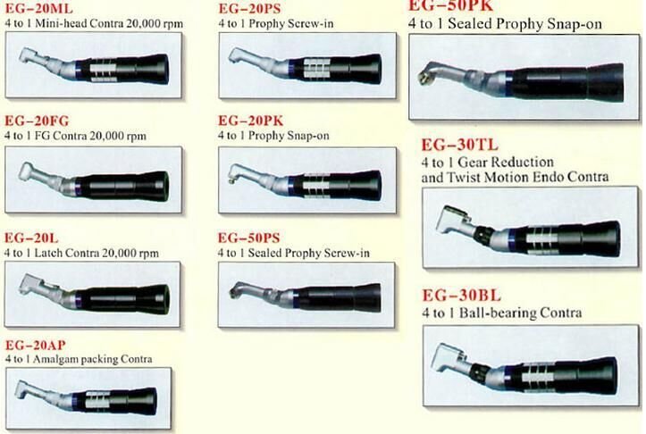 E-type Contra Angle 4:1 - Nakamura 1 E-type Contra Angle 4:1 - Nakamura