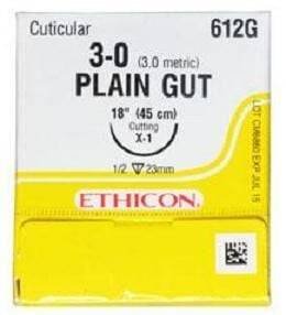 Ethilon Plain Gut Sutures - Ethicon