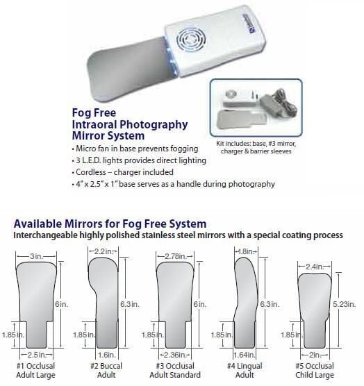 Fog Free Intraoral Photography Mirror System - Select Dental