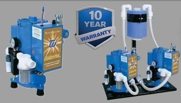 Goldenvac Stainless Steel Liquid Ring Vacuum Pump - Tech West