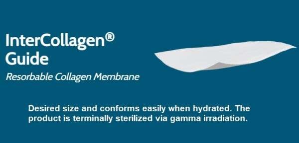 InterCollagen Guide  resorbable collagen membrane