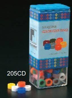 Large Color Code Rings Silicone