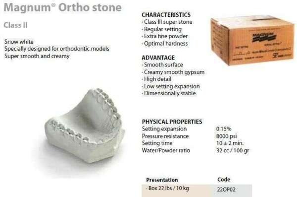 Magnum Orthodontic Stone - MDC