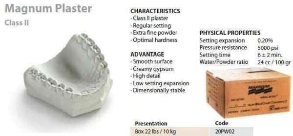 Magnum Plaster White Stone - MDC