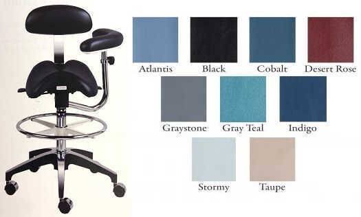 Sleek Saddle Assistant Stool