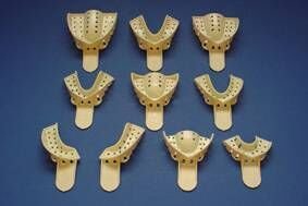 Impression Trays Yellow Autoclavable