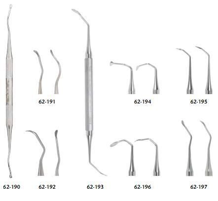 Sinus Lift Curettes - Miltex