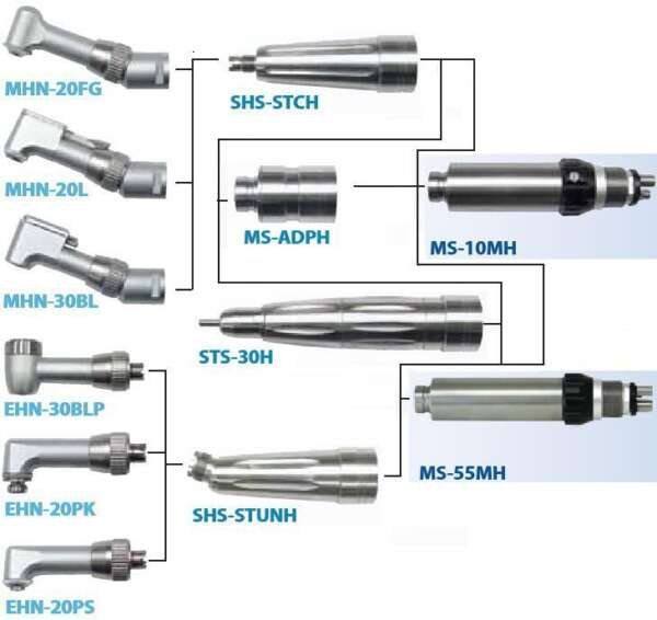 Star Titan Type Low Speed Handpieces - Nakamura