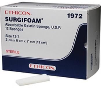 Surgifoam Gelatin Sponge - Ethicon