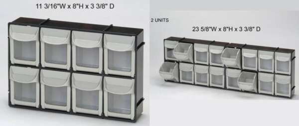 Tilt Bin 8-Bin Unit - PlasDent